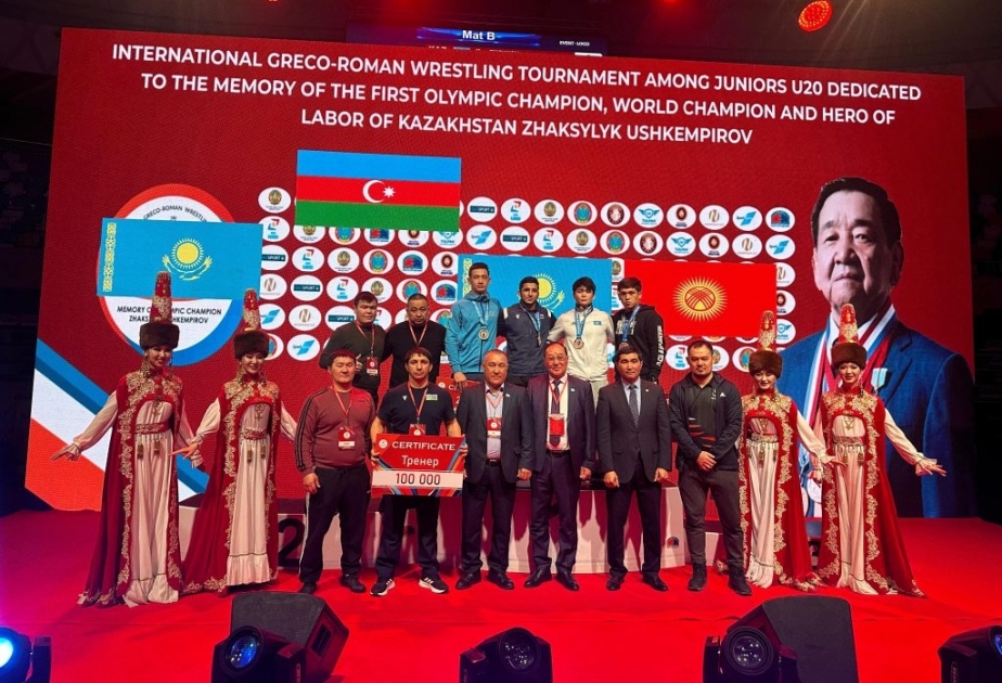 Güləşçilərimiz Qazaxıstanda 10 medal qazandılar