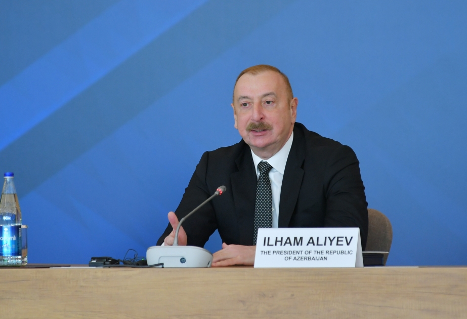 Artıq bu regionda ədavətə son qoymaq vaxtıdır - Prezident