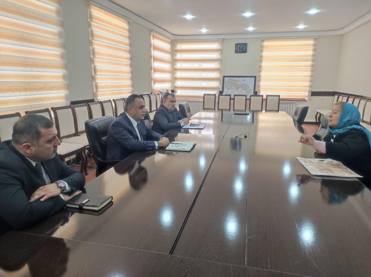 Goranboyda vətəndaşların müraciətləri, problem və təklifləri dinlənildi - FOTO