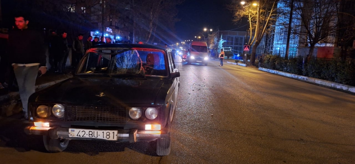 İki piyadanı maşın vurdu