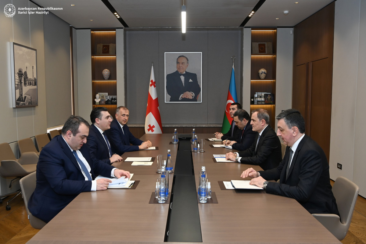 Ceyhun Bayramov Gürcüstanın xarici işlər naziri ilə regional vəziyyəti müzakirə etdi - FOTO