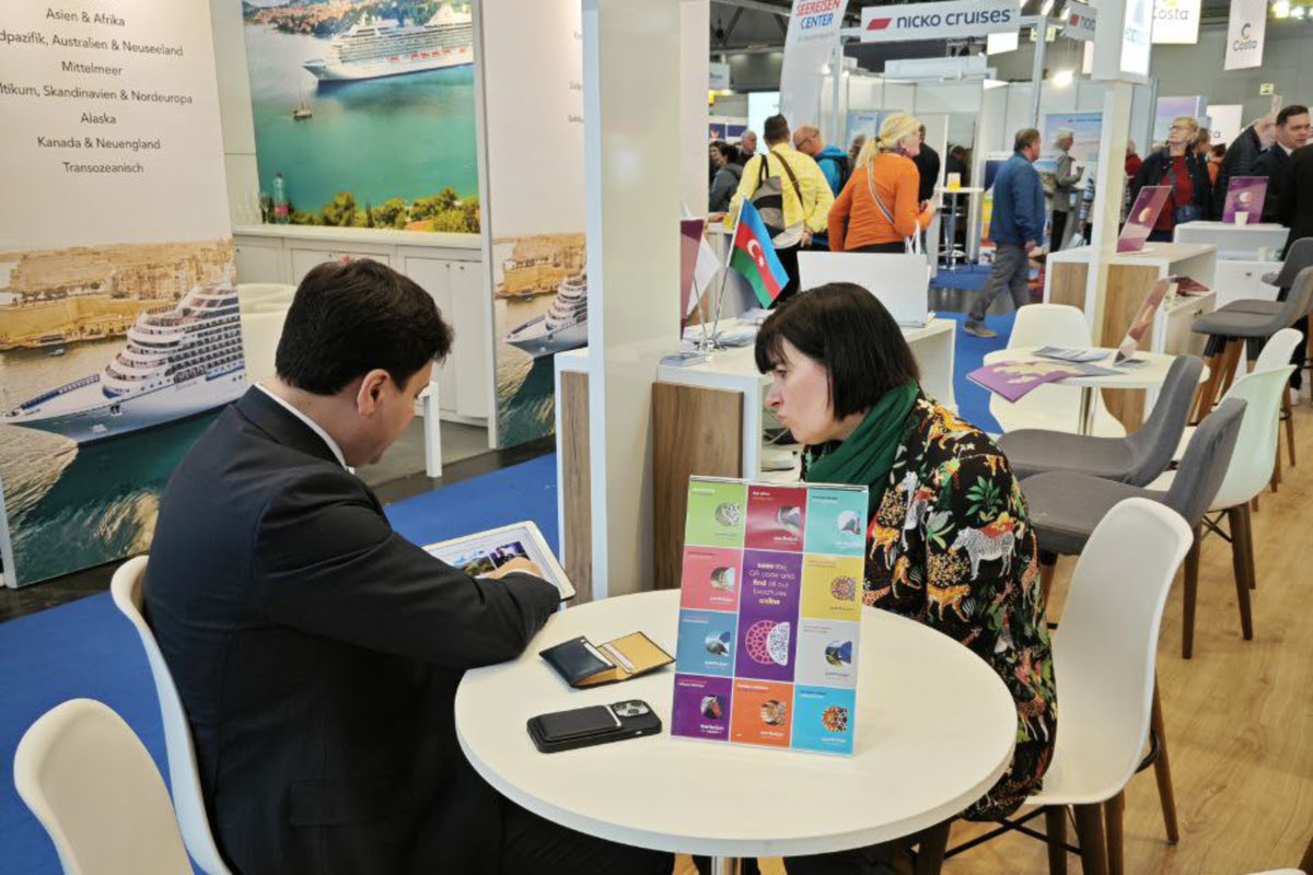 Azərbaycanın turizm imkanları Avstriyadakı sərgidə nümayiş etdirilir - FOTO