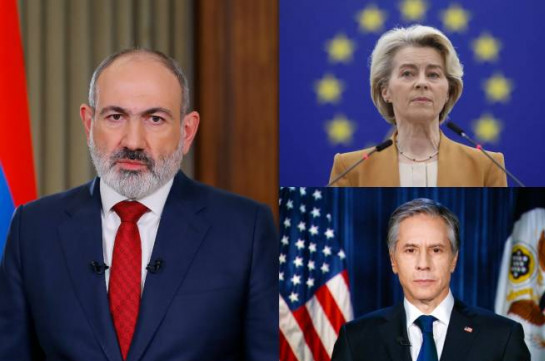 Paşinyan - Ursula fon der Leyen - Blinken görüşü keçiriləcək