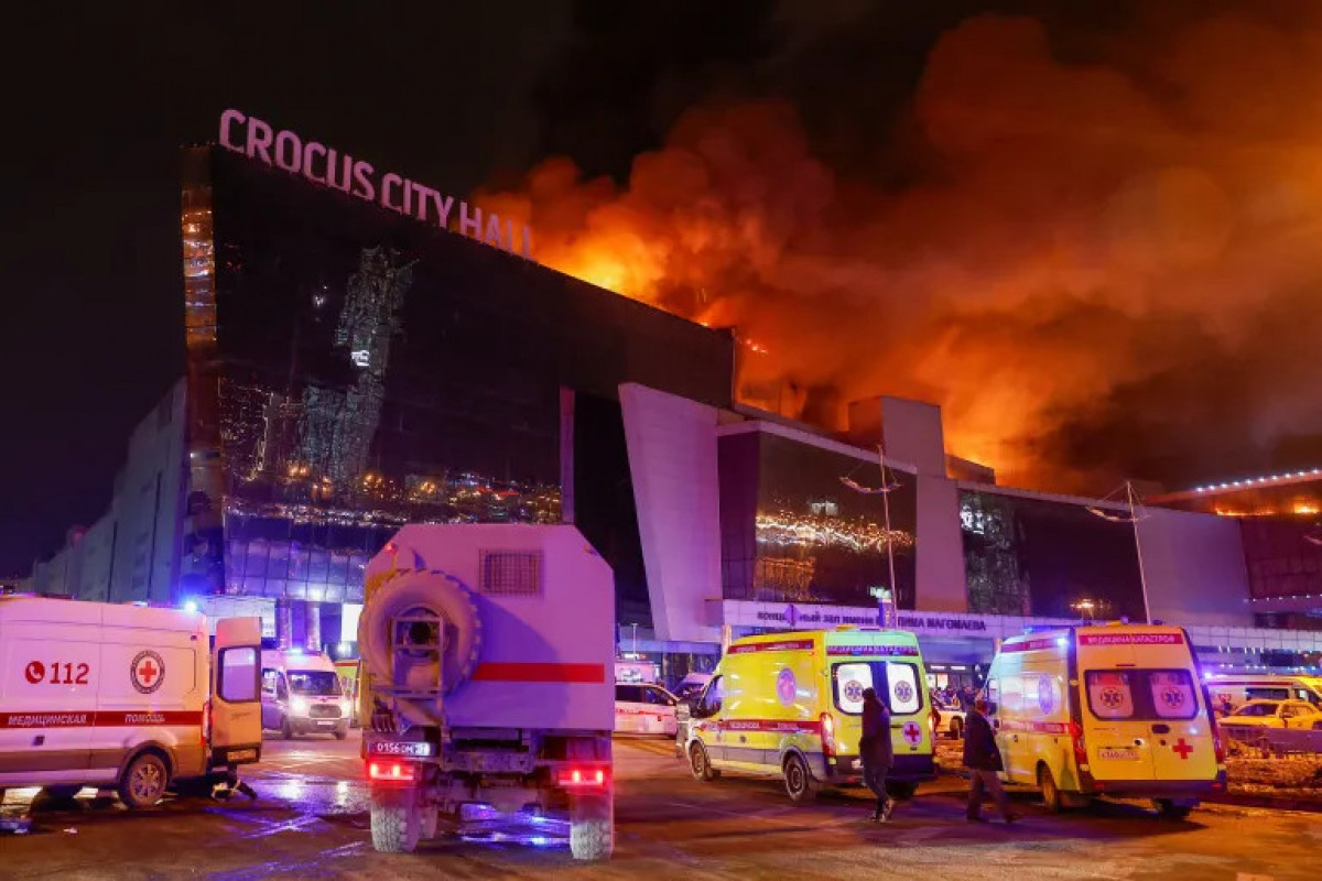 “Crocus City Hall”dakı terrora görə 11 nəfər SAXLANILIB
