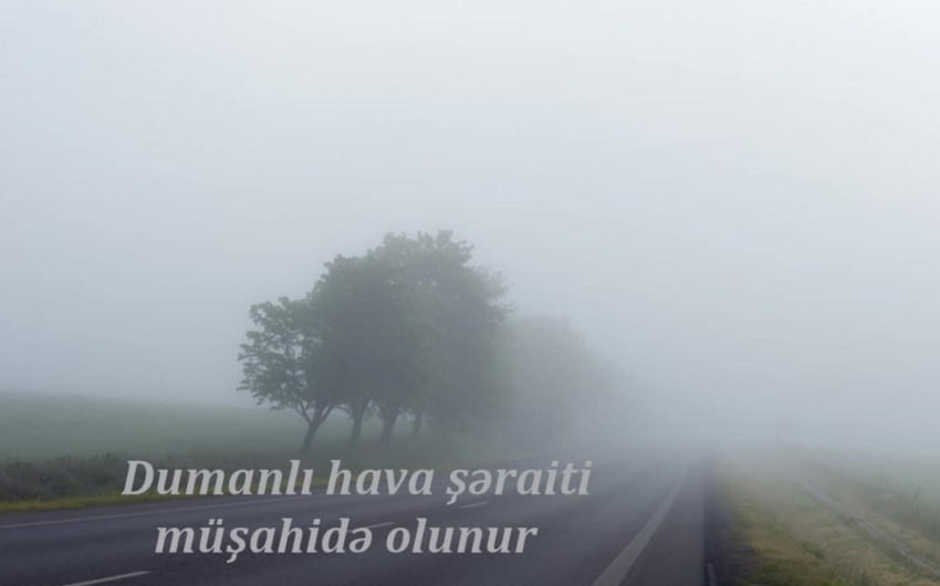Hava şəraiti ilə bağlı rəsmi AÇIQLAMA 