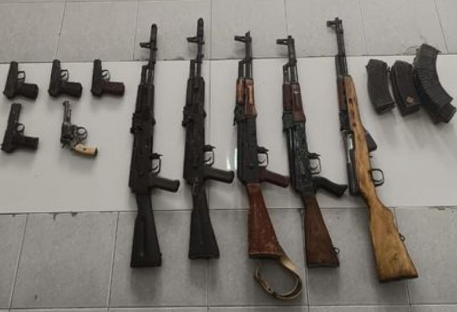 Xankəndidə daha 7 avtomat aşkarlandı