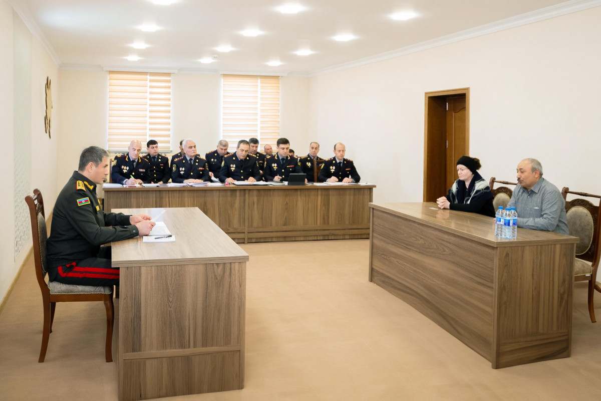 Vilayət Eyvazov Şamaxıda qəbul və sıra baxışı keçirdi