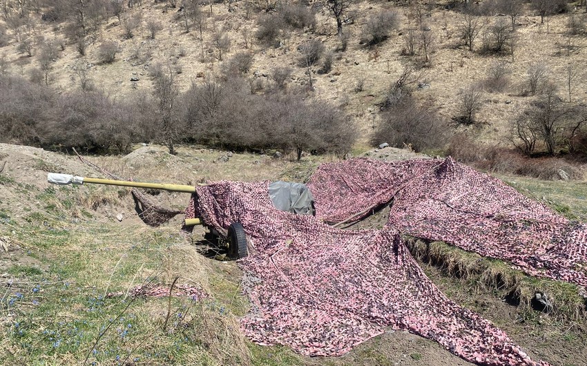 Kəlbəcərdə artilleriya qurğuları aşkarlandı 