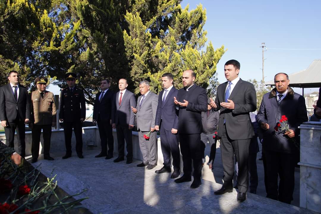 31 mart qurbanları Neftçalada yad olunub - FOTO
