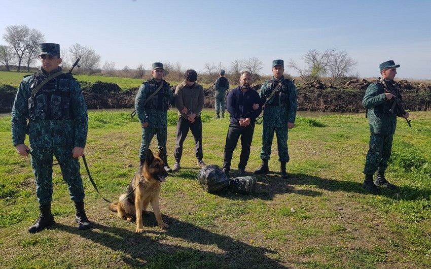 Sərhədi pozmağa cəhd edən şəxslər SAXLANILDI