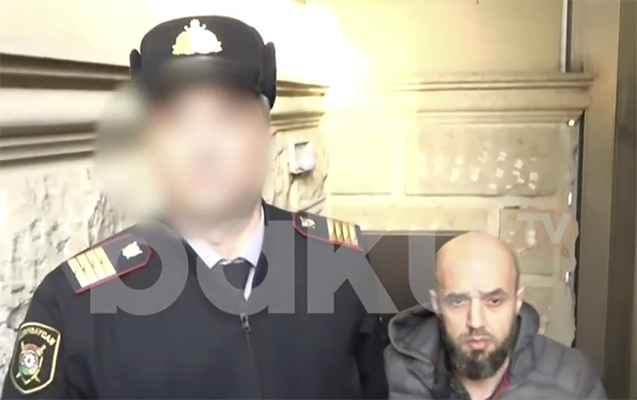 Qızını öldürməkdə şübhəli bilinən ata belə saxlanıldı - VİDEO