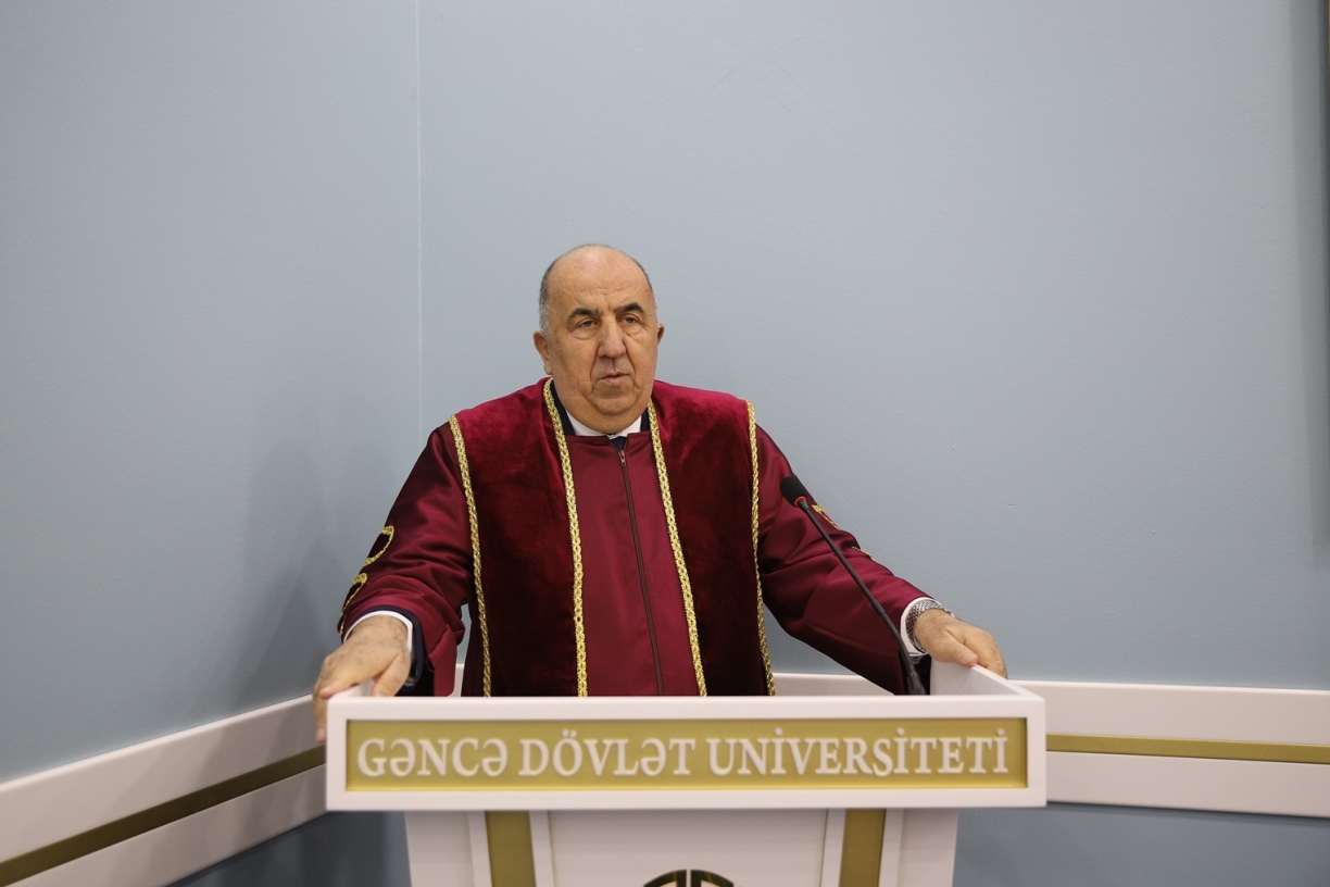 Vaqif Abbasova GDU-nun Fəxri doktoru diplomu verildi - FOTO
