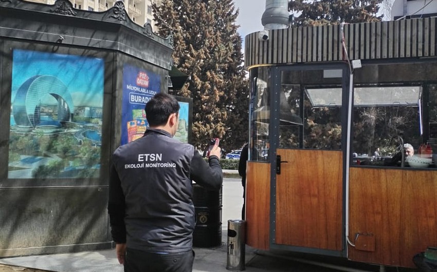 Atmosferi çirkləndirən iaşə obyekti barədə protokol tərtib olundu
