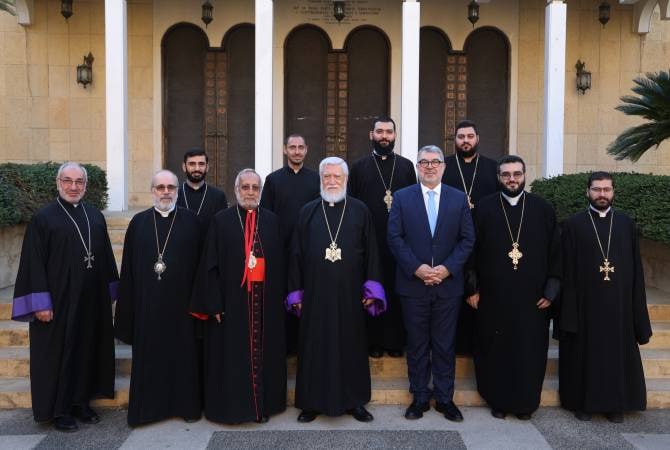 Erməni katoliklərin patriarxı Livandakı katalikosla nələri müzakirə edib?