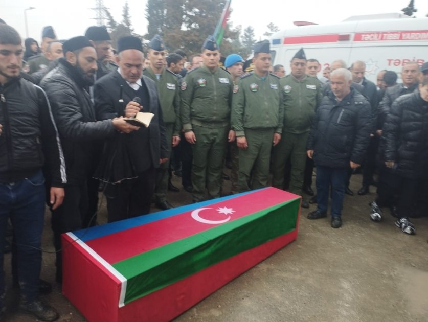 Şəhid Ülvi Bağırov dəfn olundu - FOTO