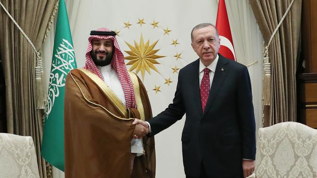 Ərdoğan Səudiyyə lideri ilə Qəzzadan danışdı