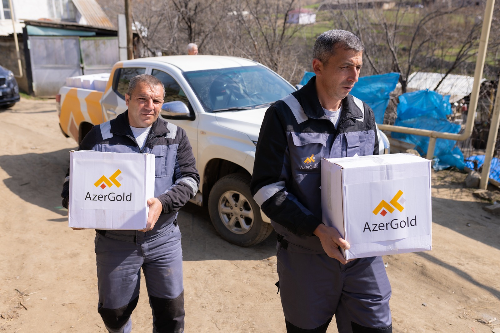 “AzerGold” Daşkəsəndə aztəminatlı ailələrə Ramazan sovqatı payladı - FOTO