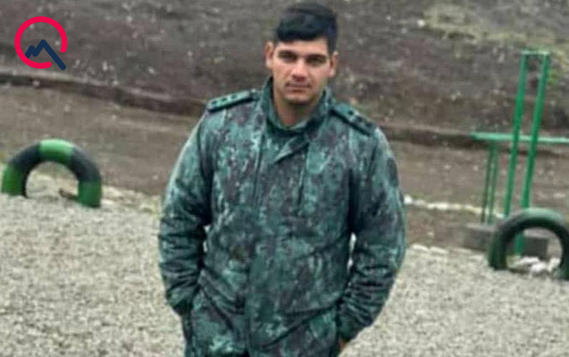 Sərhəddə yaralanan baş leytenantın FOTOSU