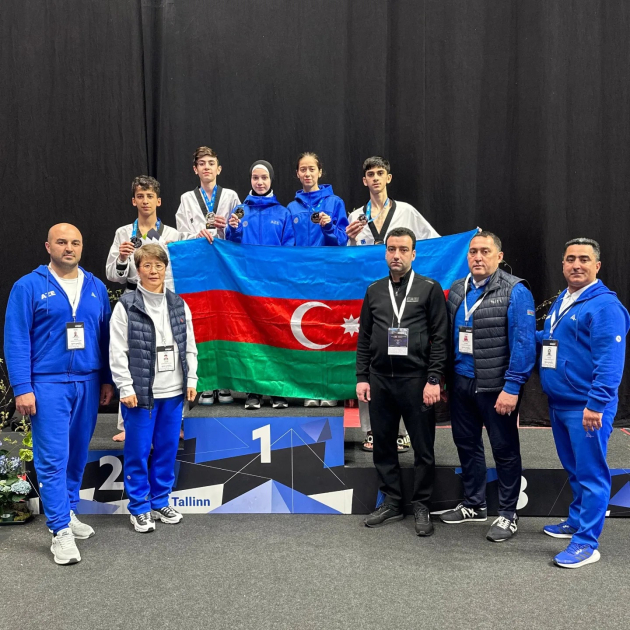 Taekvondoçularımız Prezident Kubokunda 12 medal qazandılar