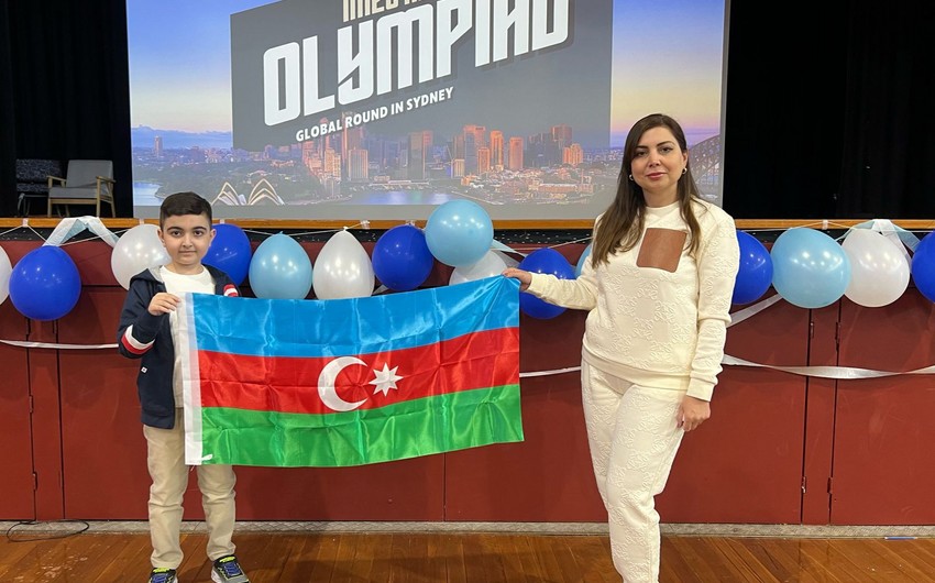 Azərbaycanlı şagird Sidneydə olimpiada qalibi oldu