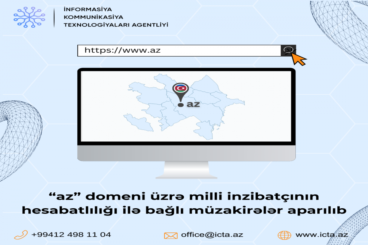 Azərbaycanda yeni domen adlarında yerli əlifbadan istifadə ediləcək