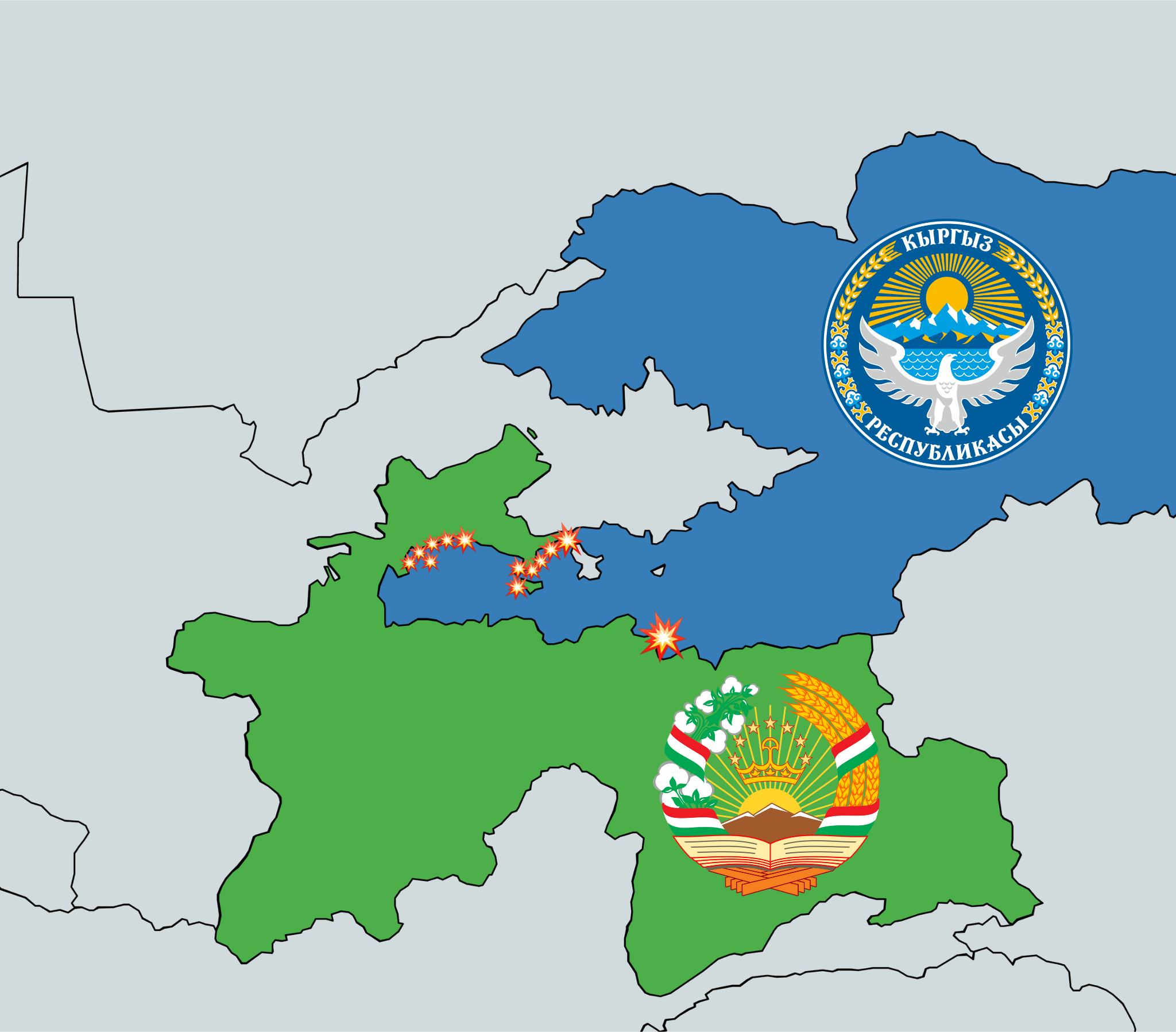 Qırğızıstan-Tacikistan sərhədində İNSİDENT