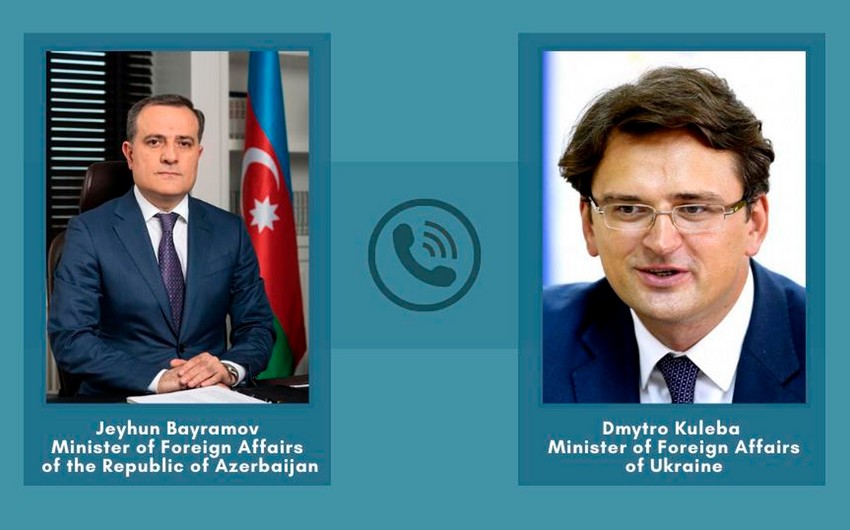 Ceyhun Bayramov ukraynalı həmkarı ilə danışıqlar APARDI 