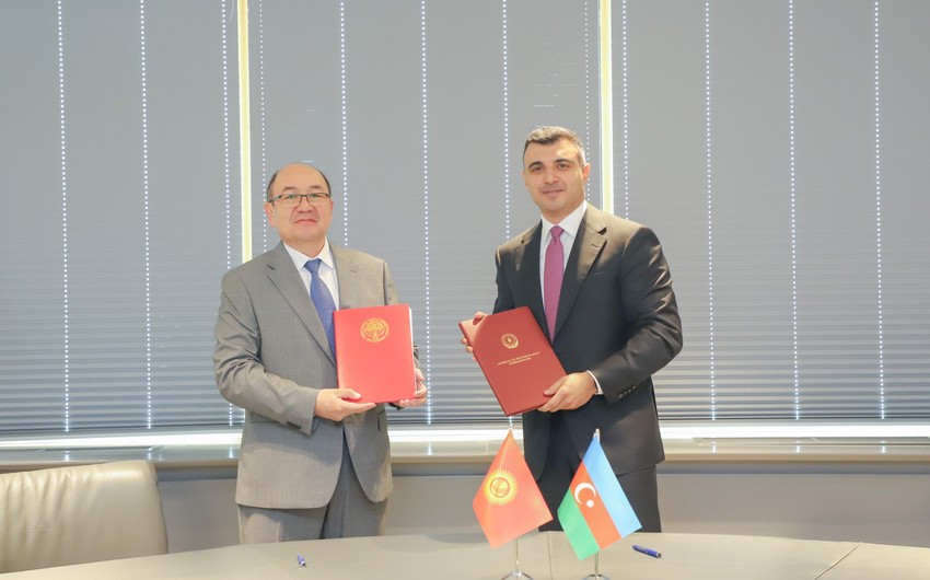Azərbaycan və Qırğızıstan mərkəzi bankları arasında memorandum İMZALANDI