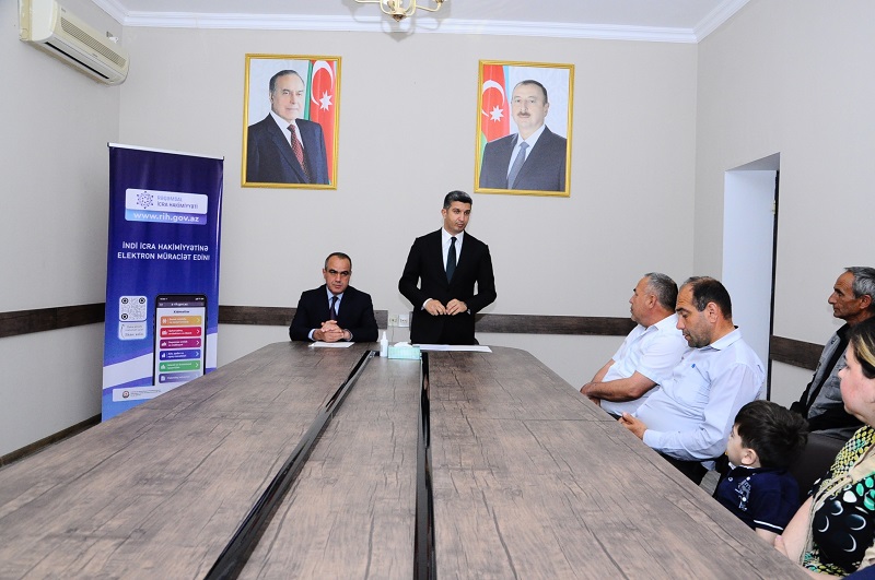 Naftalanda növbəti səyyar qəbul keçirilib - FOTO