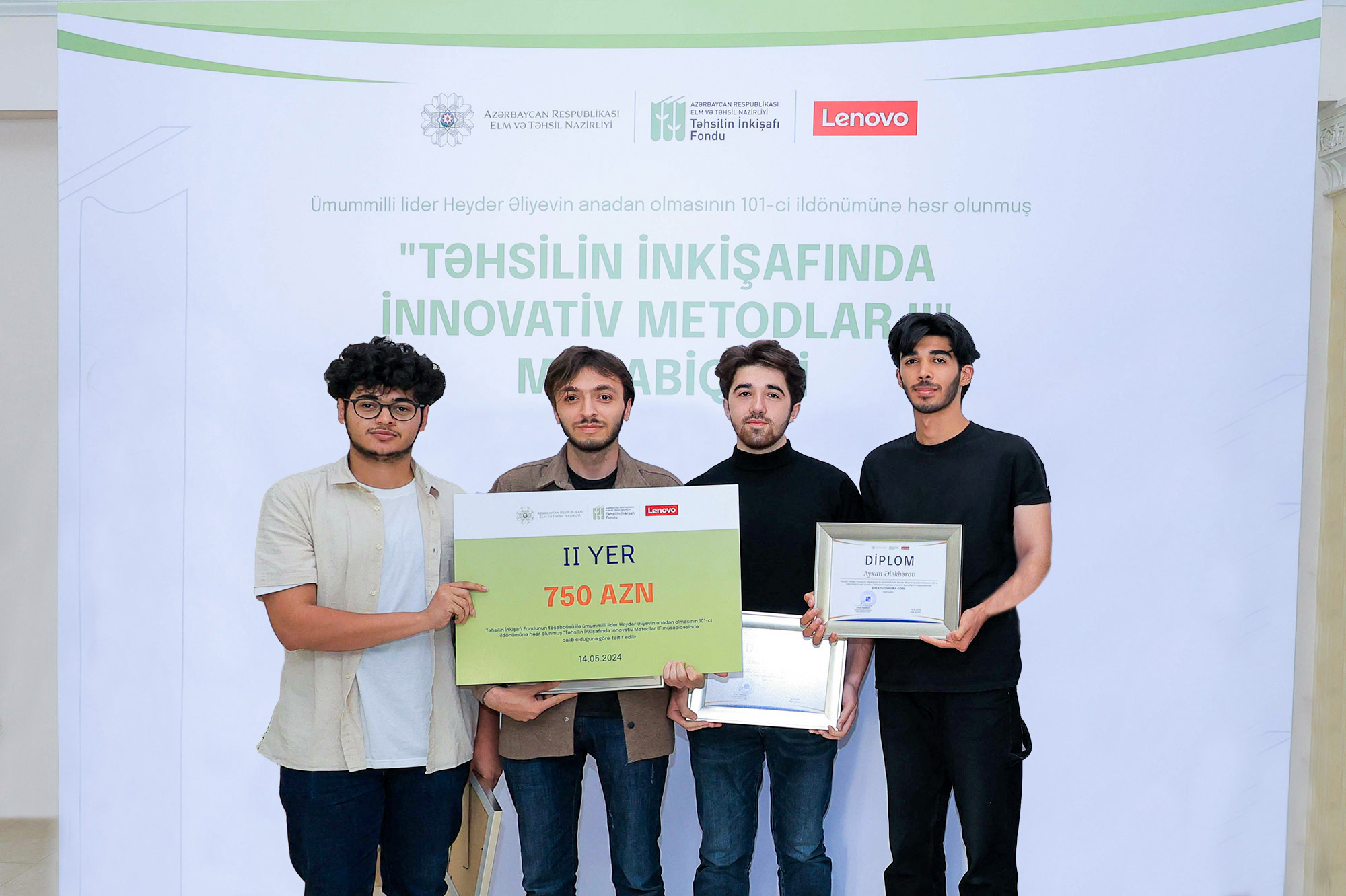 BMU tələbələri “Təhsilin inkişafında innovativ metodlar” müsabiqəsində qalib olub