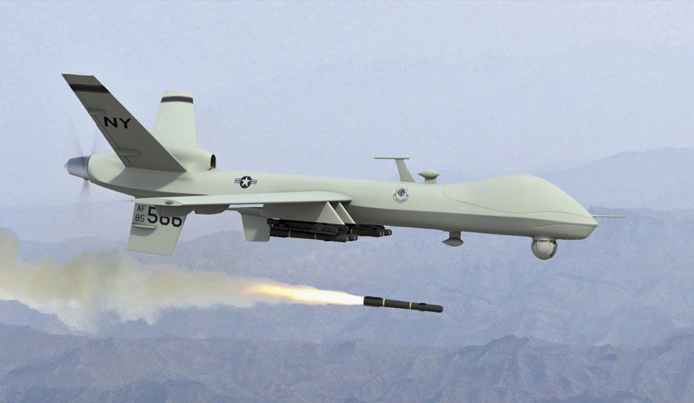 Rusiyaya kütləvi dron hücumu