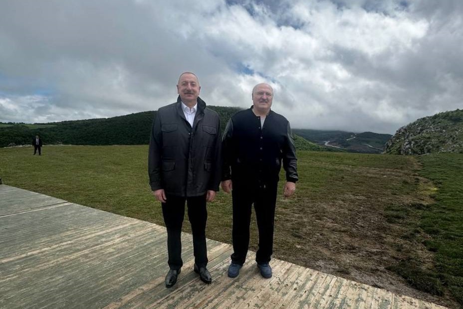 Azərbaycan və Belarus Prezidenti Cıdır düzündə