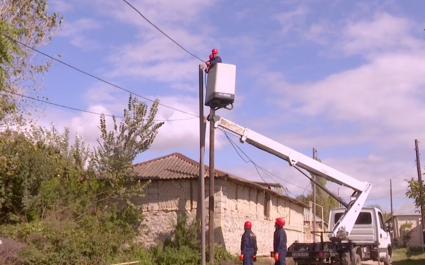 “Azərişıq” Şəki və Balakənin elektrik şəbəkəsini yeniləyir - VİDEO