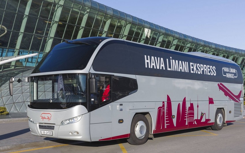 Aeroporta işləyən avtobusların intervalı 25 dəqiqəyə endirildi