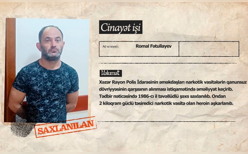 Gözətçi işlədiyi evdən 125 min manatlıq oğurluq etdi 