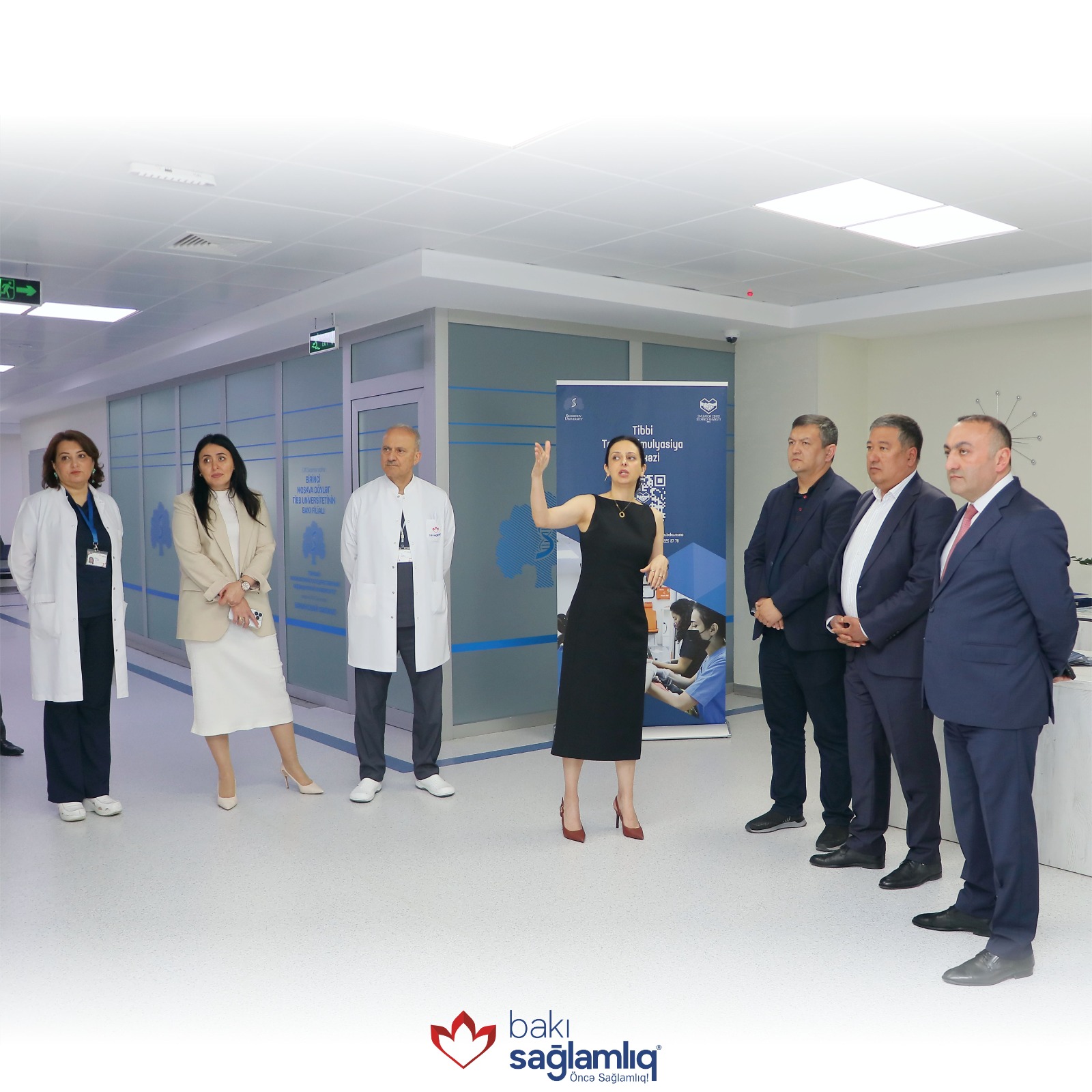 Səmərqənd Dövlət Tibb Universitetinin rektoru BSM-in qonağı olub