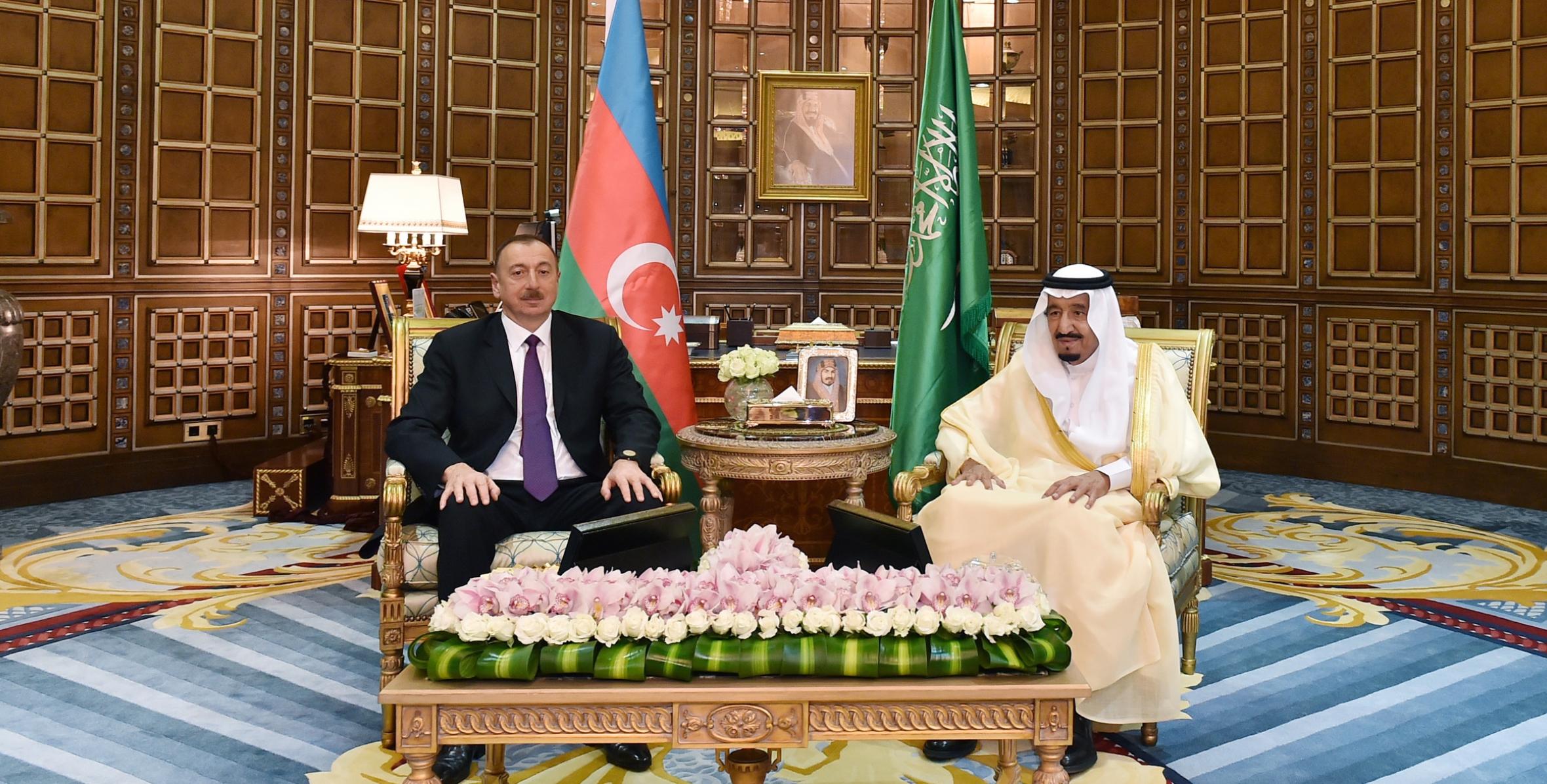 Səudiyyə Kralı İlham Əliyevi təbrik etdi