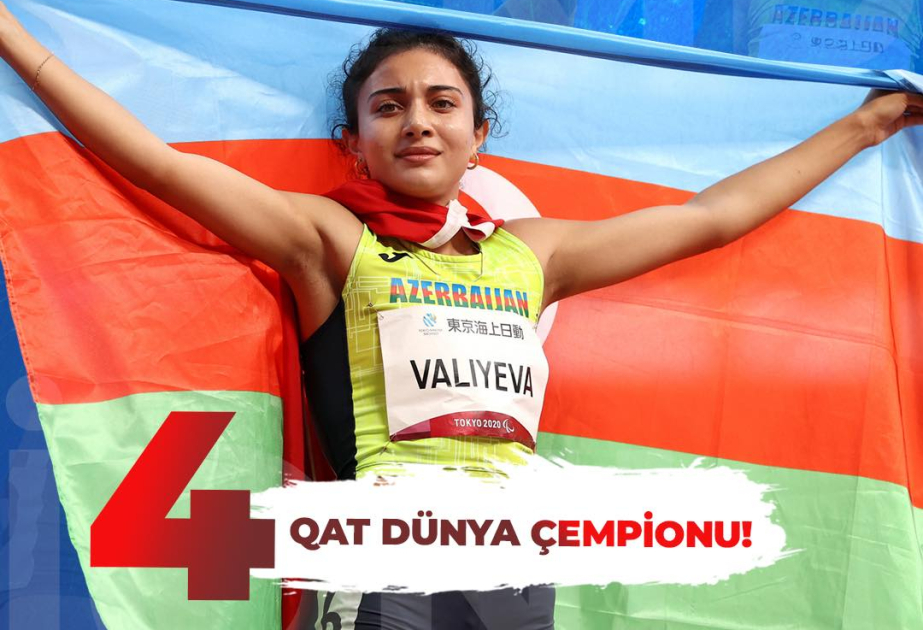 Paraatletimiz 4-cü dəfə dünya çempionu oldu