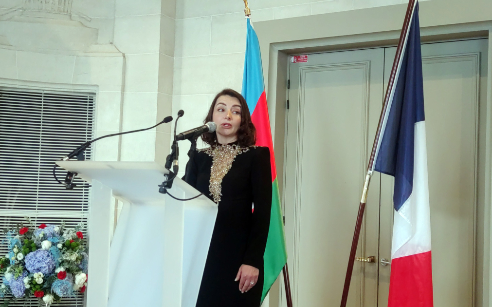 Parisdə Müstəqillik Günü qeyd olunub - FOTO