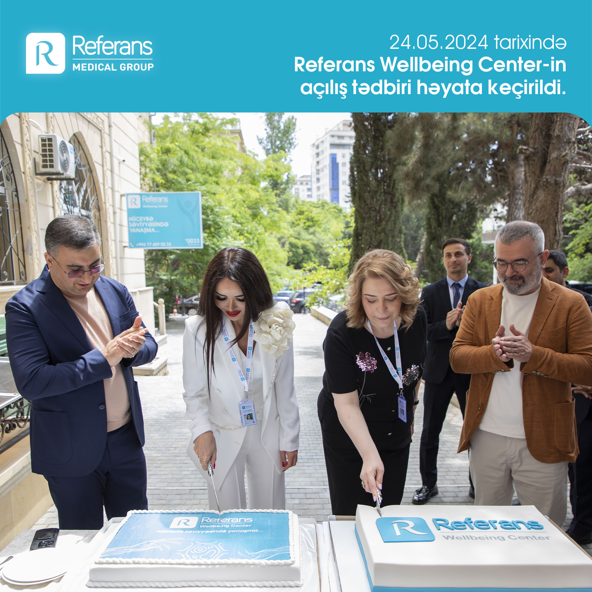 Referans Wellbeing Mərkəzinin açılışı olub - FOTO