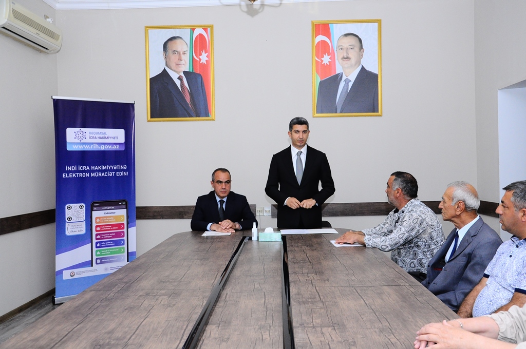 Naftalanda növbəti səyyar qəbul keçirilib - FOTO