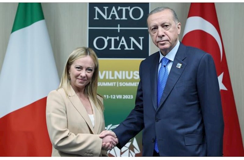 Ərdoğan İtaliya baş naziri ilə DANIŞIQLAR APARDI