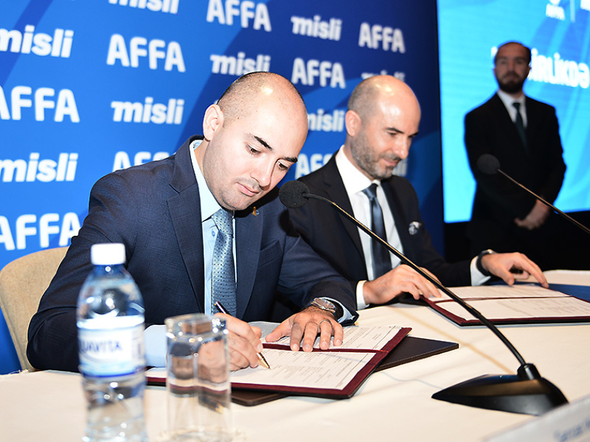 AFFA yeni sponsorluq müqaviləsi imzaladı