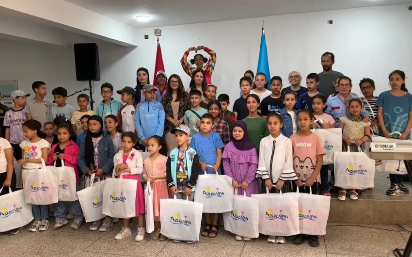 Azərbaycanın Mərakeşdəki səfirliyi xeyriyyə tədbiri keçirib