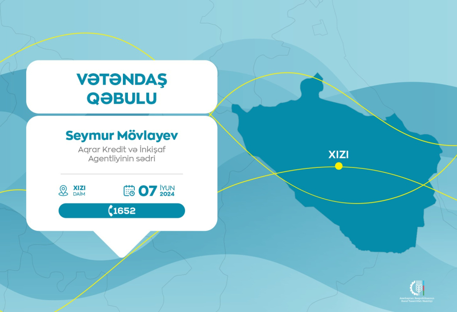 Seymur Mövlayev Xızıda vətəndaşları qəbul edəcək