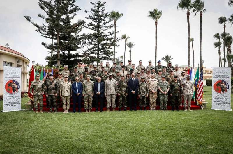 Hərbçilərimiz Afrikada təlimlərə qoşuldu