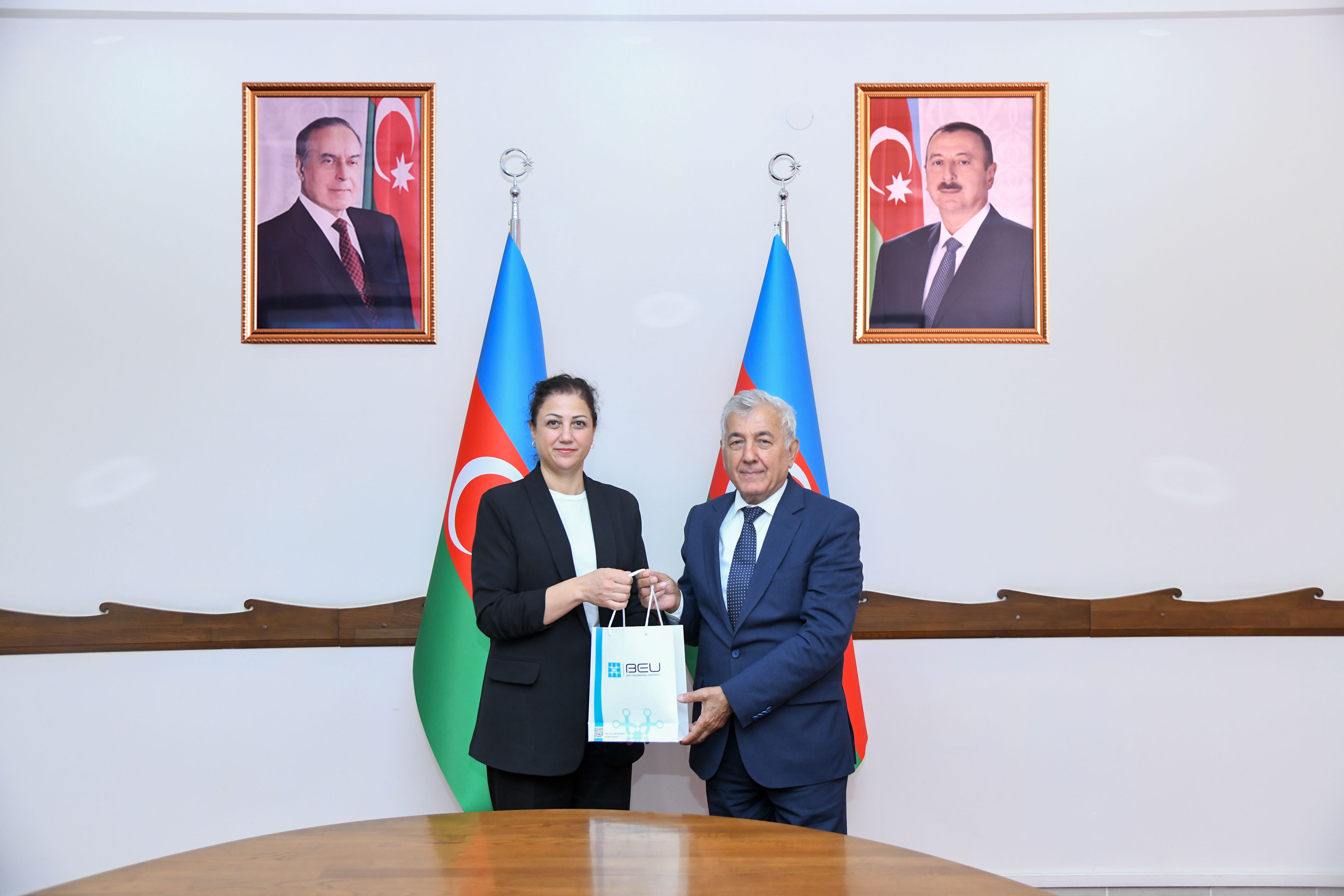 BMU-da Şimali Kiprin universiteti ilə əməkdaşlıq müzakirə edildi - FOTO
