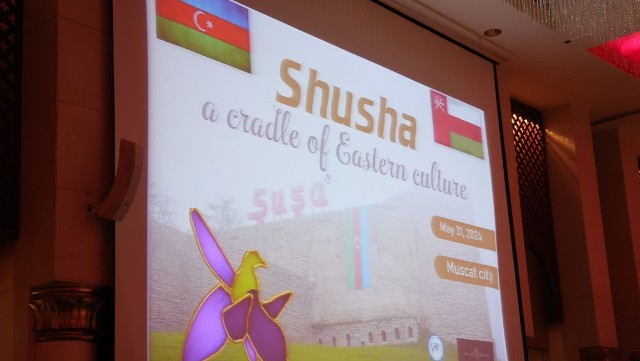 Omanda “Şuşa - Şərqin mədəniyyət beşiyi” adlı musiqili konsert keçirilib - FOTO