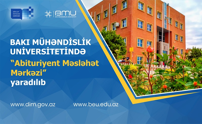BMU-da “Abituriyent Məsləhət Mərkəzi” yaradıldı