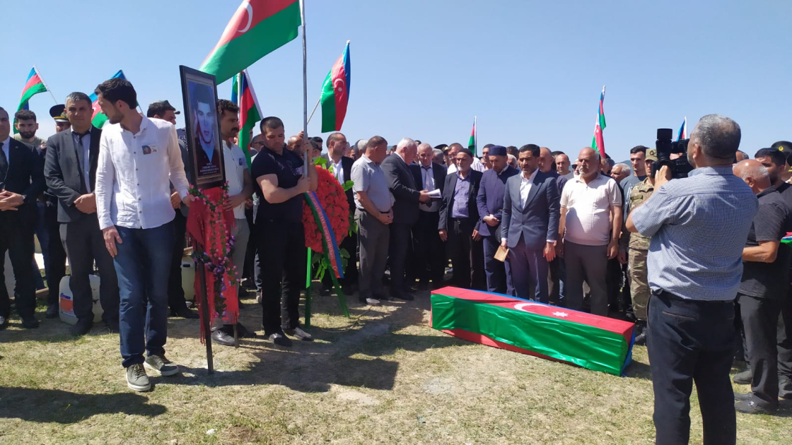 Şəhid Rüfət Cabbarov Siyəzəndə dəfn olundu